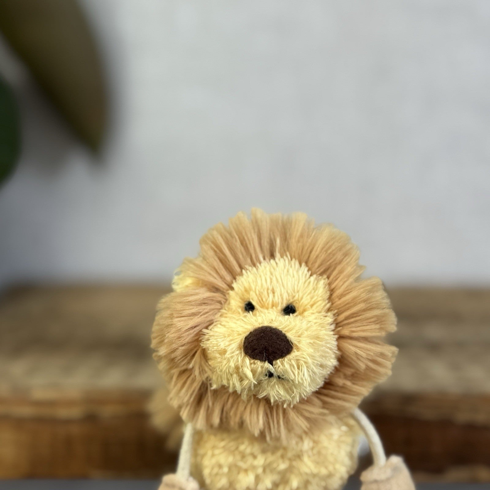 Jellycat Lion Jungle Babbler Vintage Soft Plush Toy Retired 4.5" (working Order)