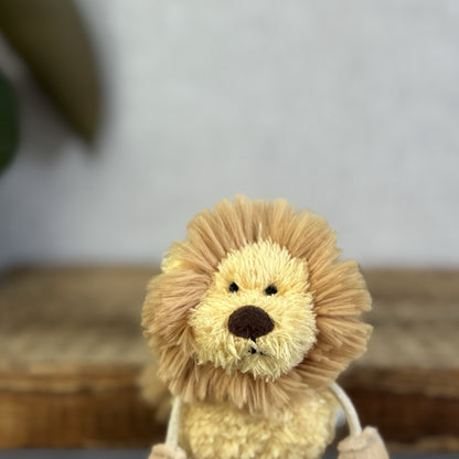 Jellycat Lion Jungle Babbler Vintage Soft Plush Toy Retired 4.5" (working Order)