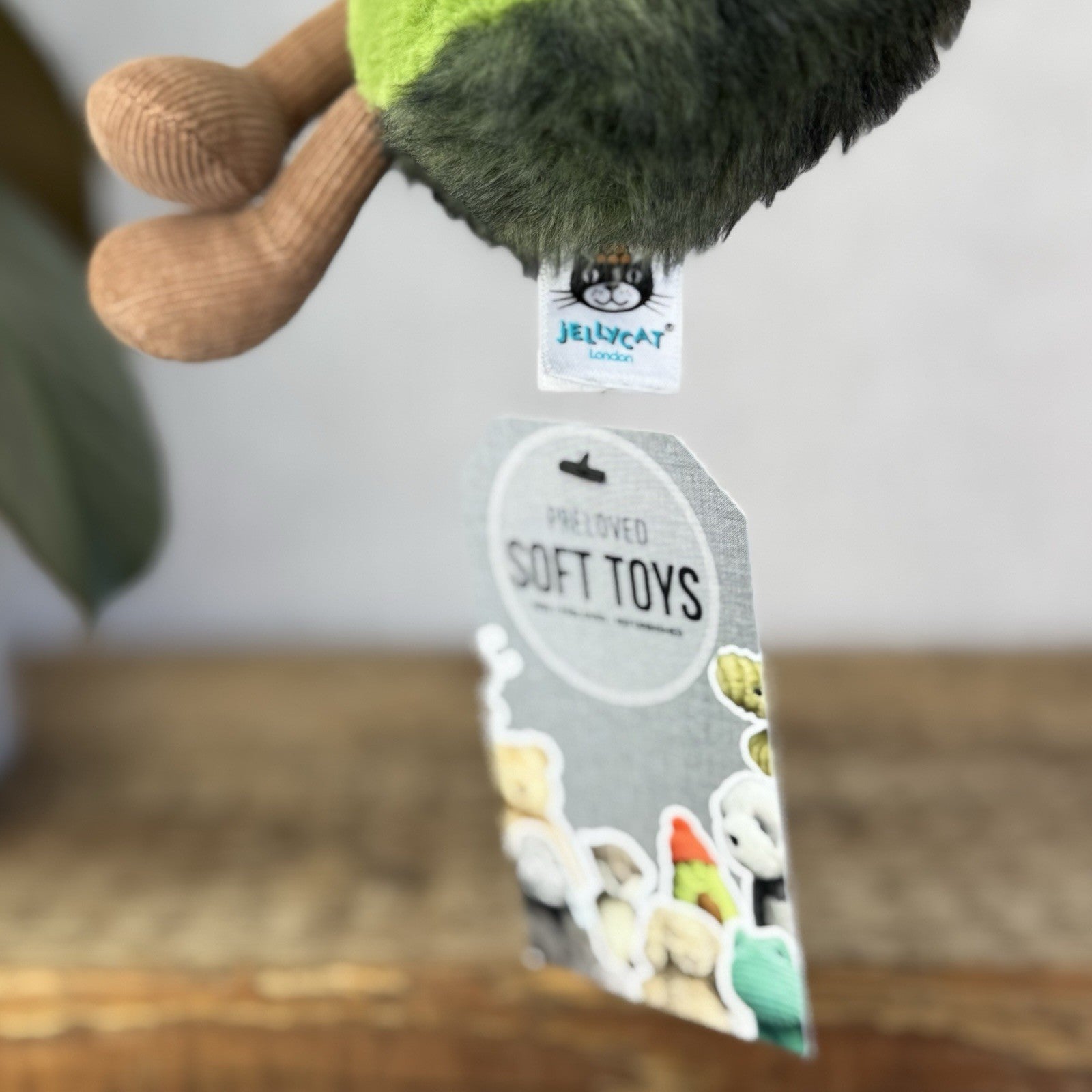Jellycat Amuseable Avocado Small - Soft Toy Food Play Green Fluffy Avocado 7”