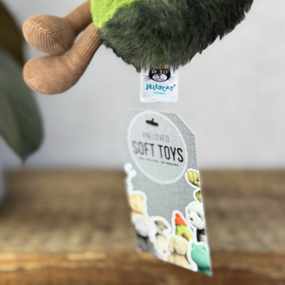 Jellycat Amuseable Avocado Small - Soft Toy Food Play Green Fluffy Avocado 7”