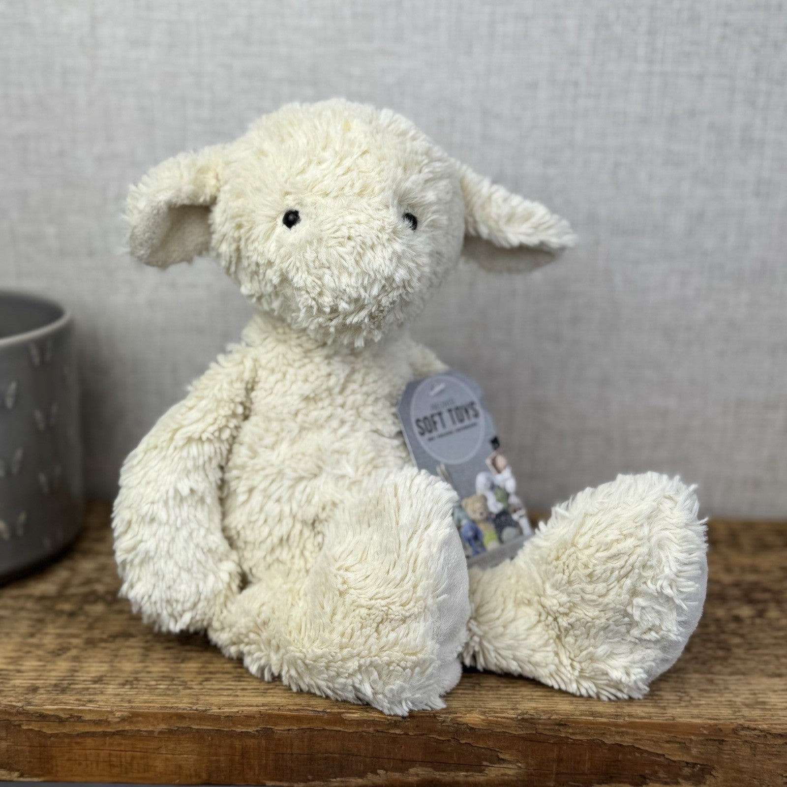 Jellycat Skiffles Lamb Rare Retired Meduim Vintage Medium Floppy Sheep 14"