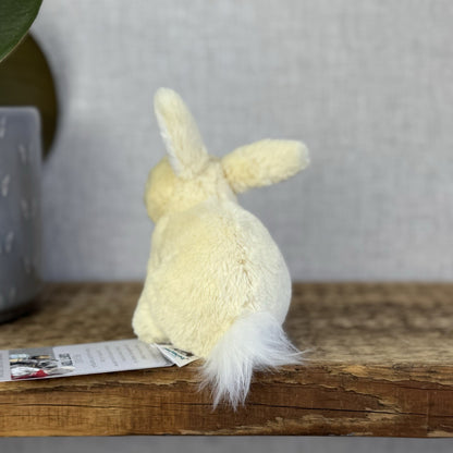 Jellycat Tiny Minilop Lemon Bunny - Yellow Rabbit Soft Toy Beanie Retired 5"