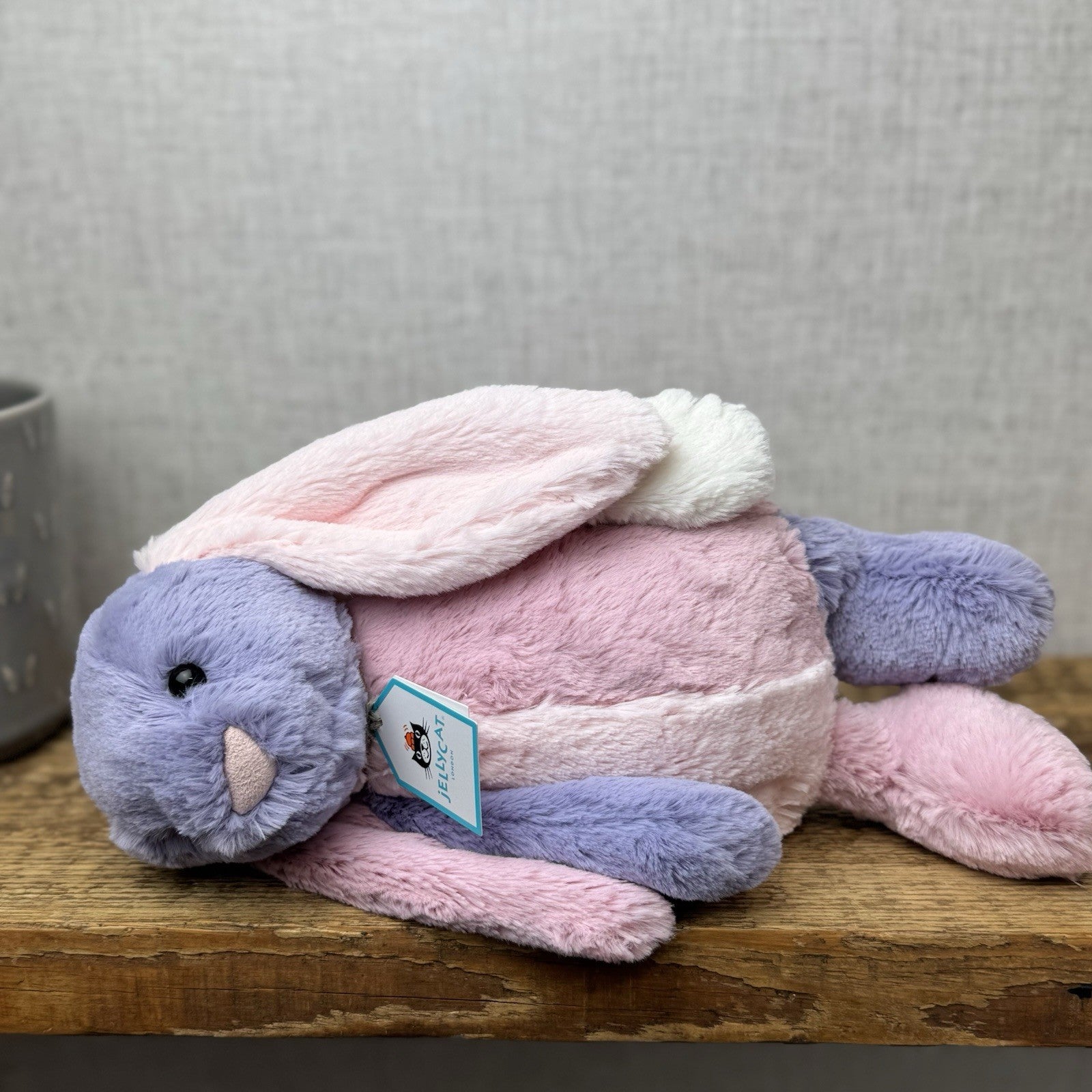 Bespoke Custom Bunny - Berry Patchwork Bunny Viola (Please See Description)