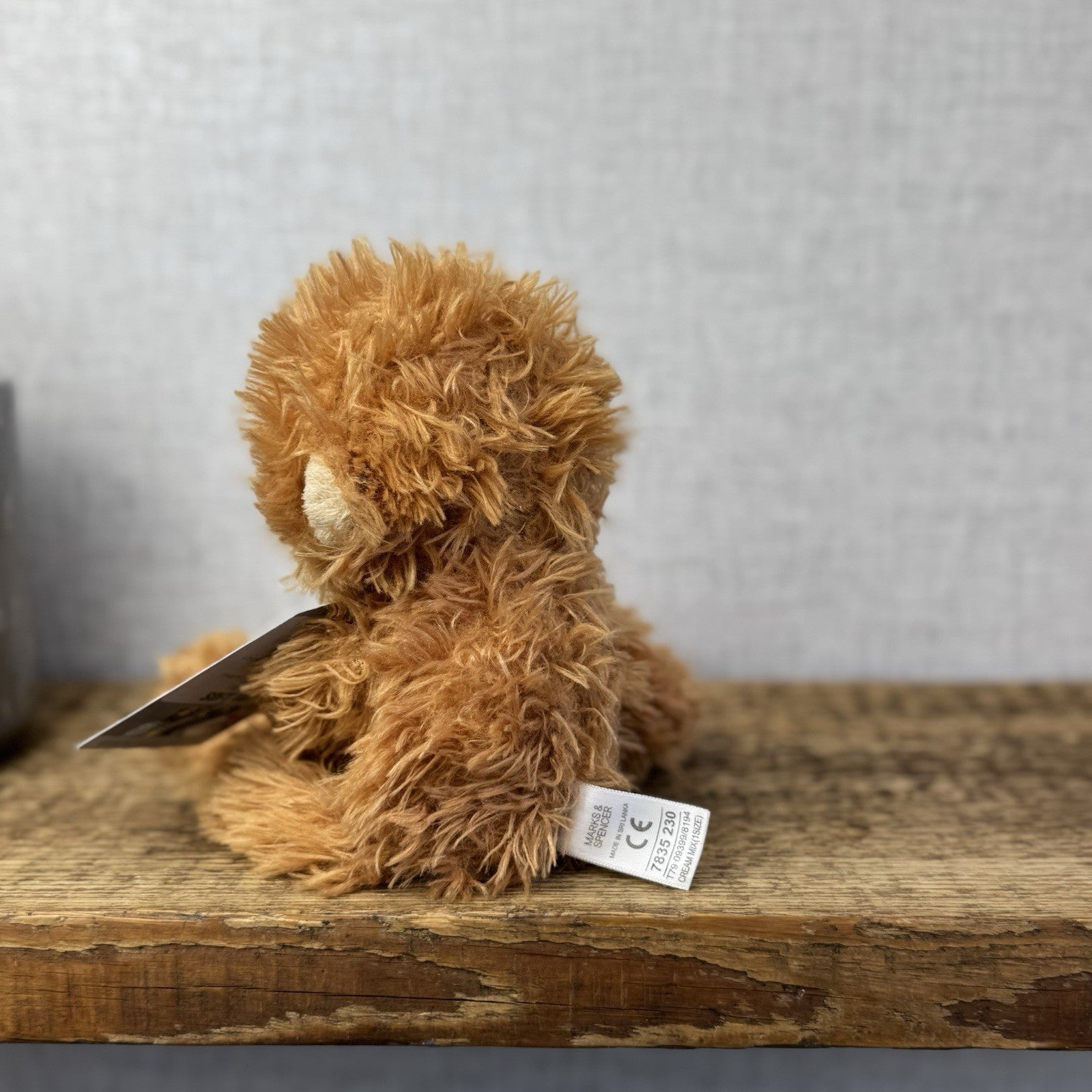 Marks & Spencers Small Cheeky Monkey  - Orange/Tan Orangutan Retired  - 7835230