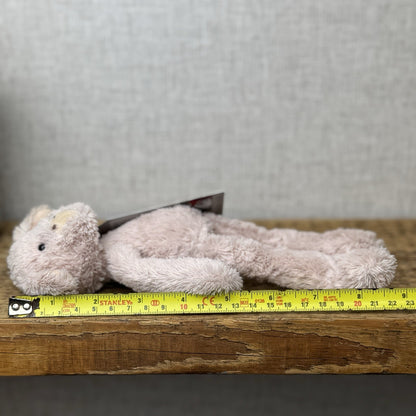 Jellycat Chimboo Piglet Small - Pink Mini Long Limb Pig Soft Toy (repaired) 10"