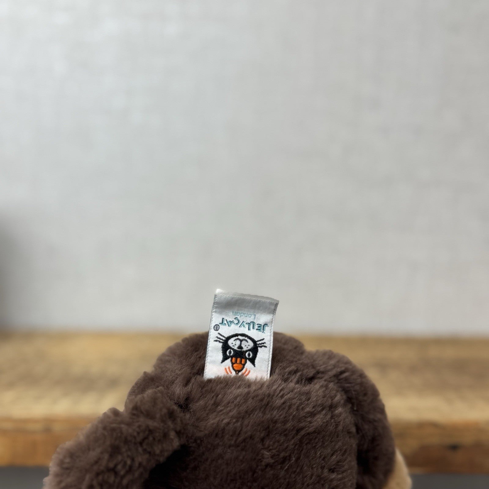 Jellycat Wumper Monkey - Deep Brown Super Soft Monkey Soft Beanie Retired 12”