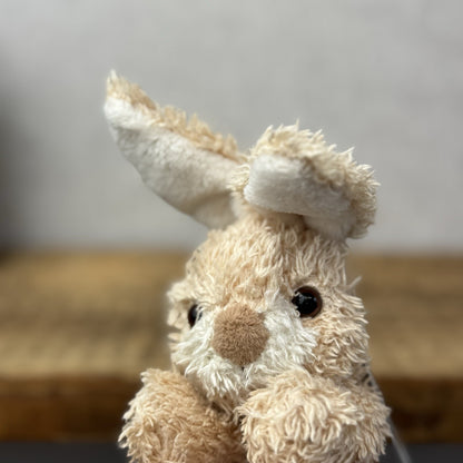 Bukowski Bears - Mini Vintage Floppy Beanie Bunny Rabbit Soft Toy Retired 8" 