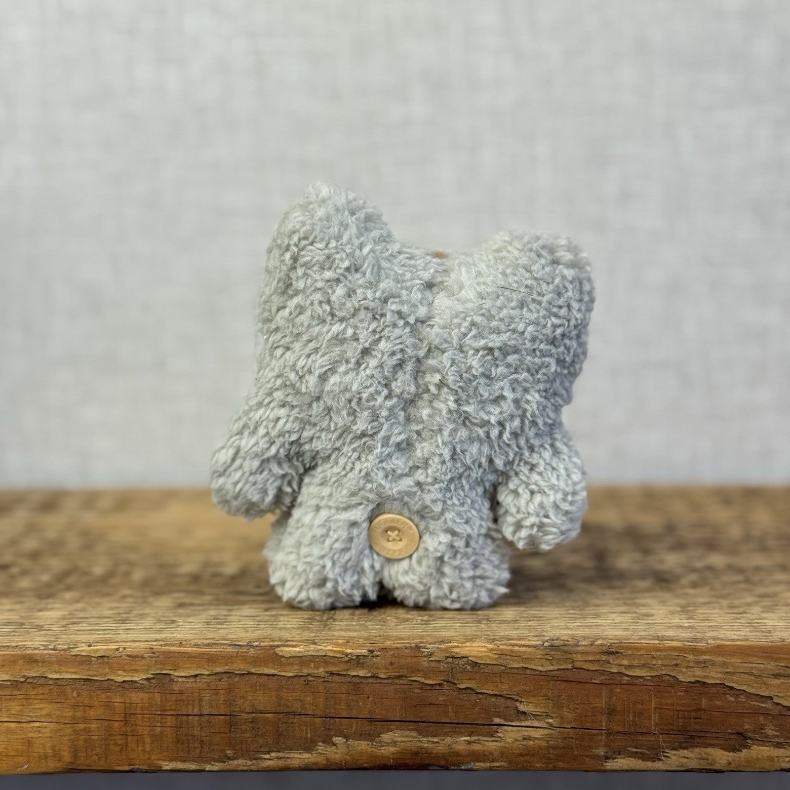 Fuggler Mini Munch Munch Grey Snuggler (Keyring removed) Small Fugg Baby 5"