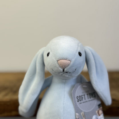 Jellycat My First Bunny Blue - Blue Suede Soft Baby Bunny Rabbit 8"