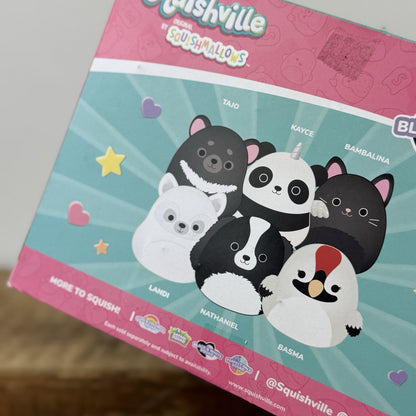 Squishville Squishmallows Black and White Squad 6 Pack  (imperfect box) new