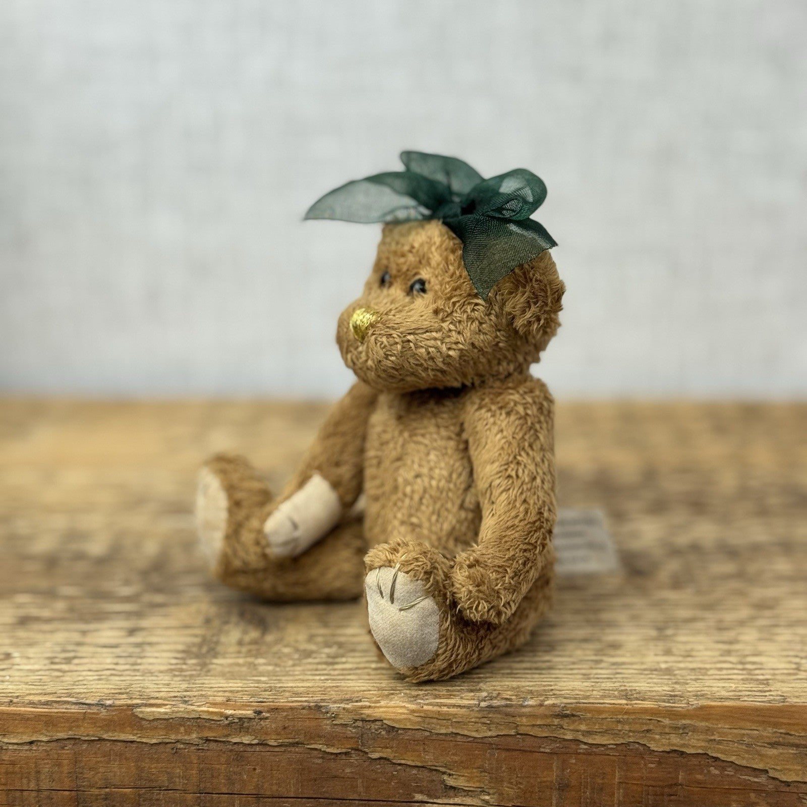 Miniature OOAK Shudehill Bear - 5 way Jointed Tiny Customised Teddy 5" NWOT