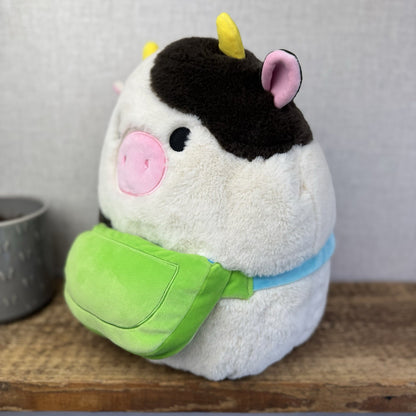 Squishmallow Fuzz-A-Mallow Connor The Cow Large 13"