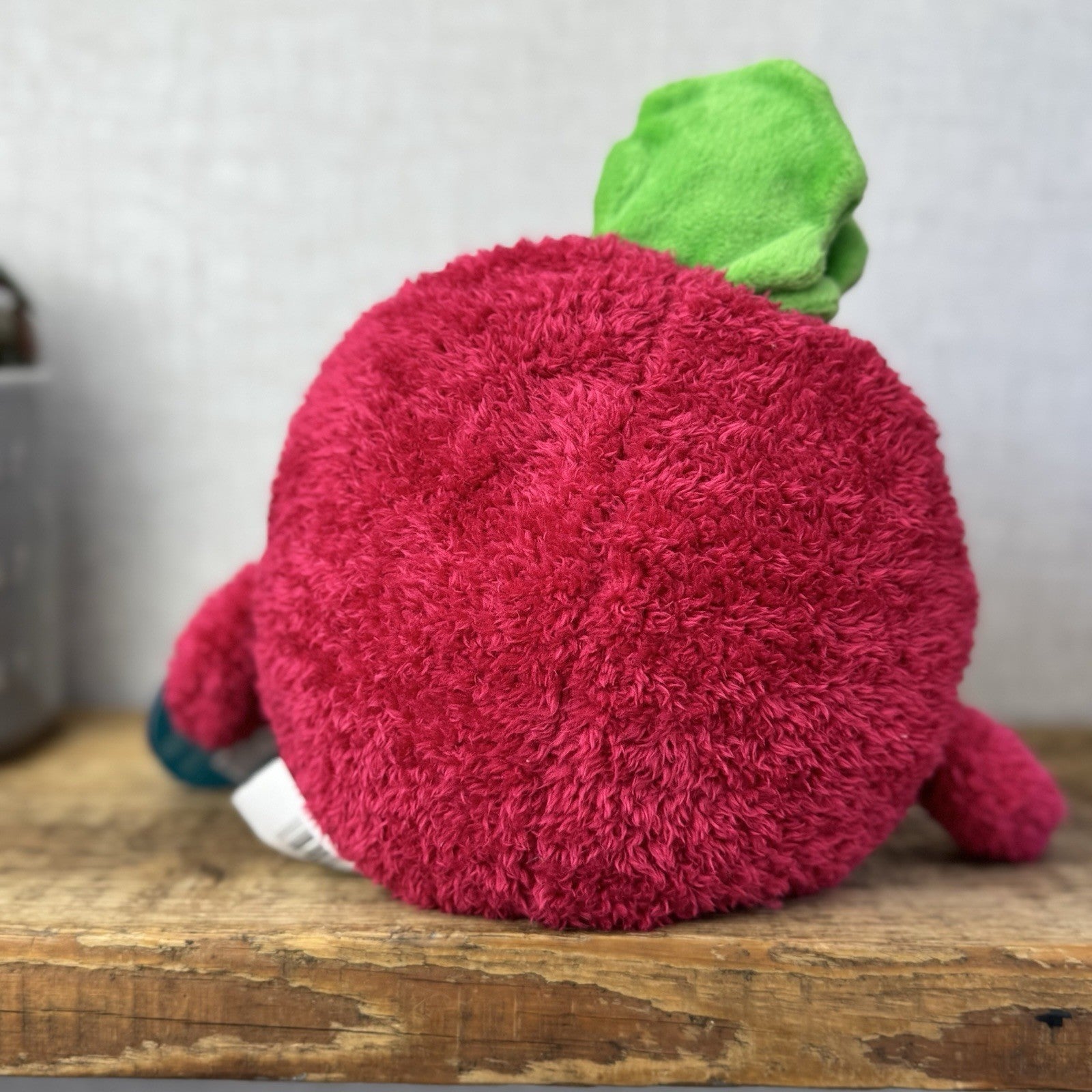 BumBumz RootBumz Ronnie Radish Plush Toy - Russ Beanie Vegetable Soft Toy NWT