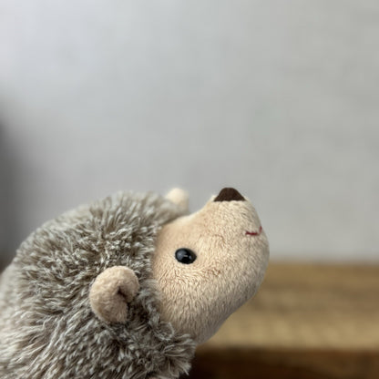 Bukowski Bears Huburt Cuddly Toy Hedgehog Soft Toy Beanie - Small Hedghog Plush 