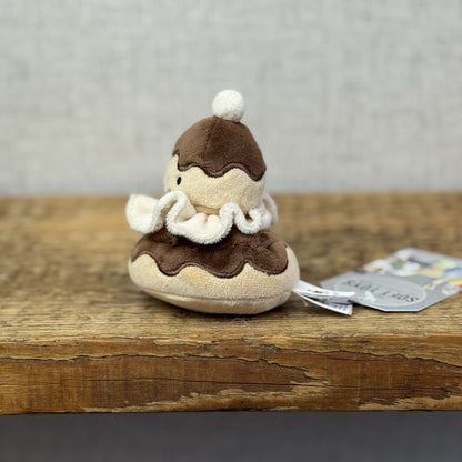 Jellycat Pretty Patisserie Religieuse - Small Cake Pastry Plush Retired 4"