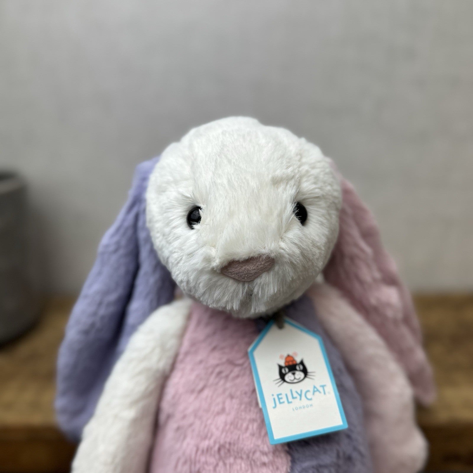 Bespoke Custom Bunny - Berry Patchwork Bunny Cream (Please See Description)