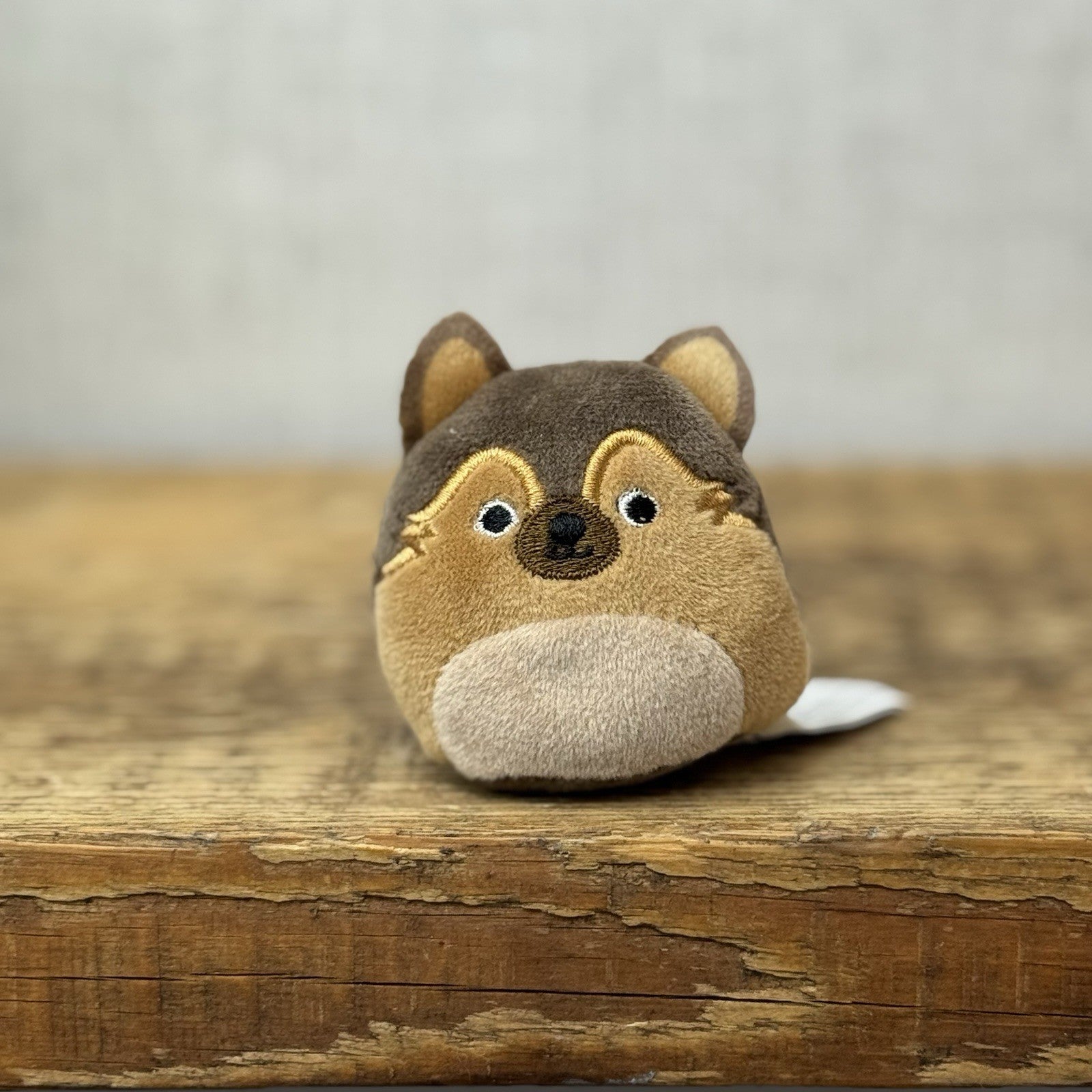 Squishmallow Squishville - German Shepherd Dog Varsity Squad Mini Dog Plush 2"