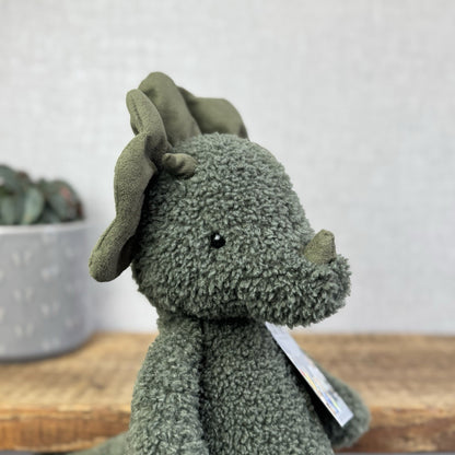 Jellycat Allenby Dinosaur - Little White Company Exclusive Green Dino 14"