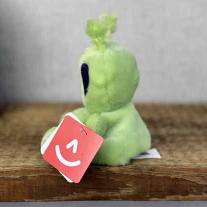 Aurora - Palm Pals Mini Beanbag Plush - Ross Alien Green Alien Soft Toy 5”