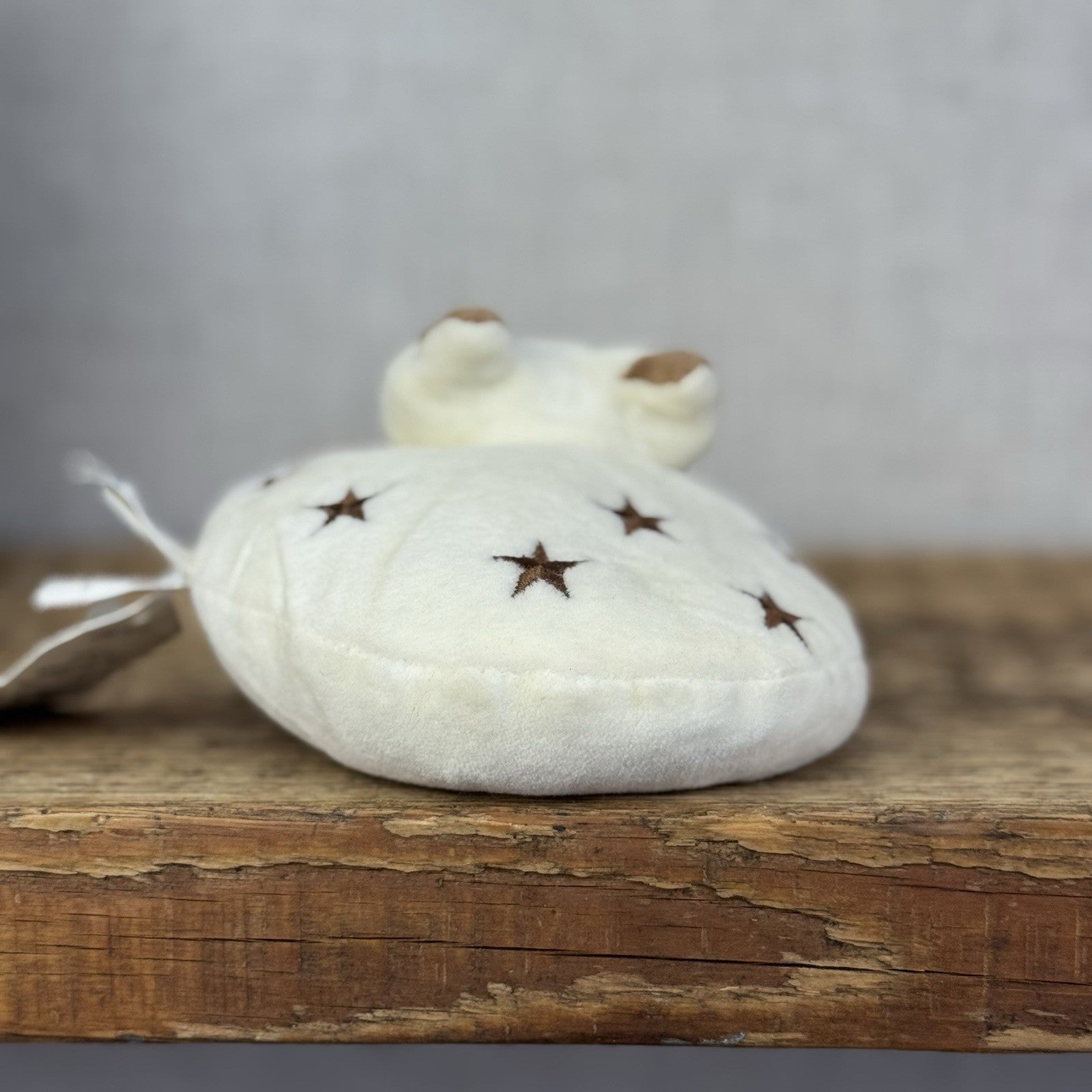 Jellycat Natural Nap - Retired 1998 Cream Cat Stars/moons Vintage With Tags 4”