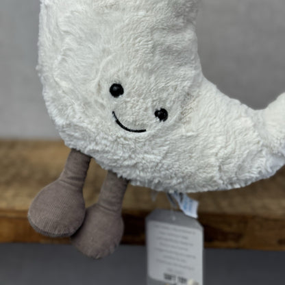 Jellycat Amuseable Moon Plush Beanie Soft Toy - Moon Decor Display Cute 12"