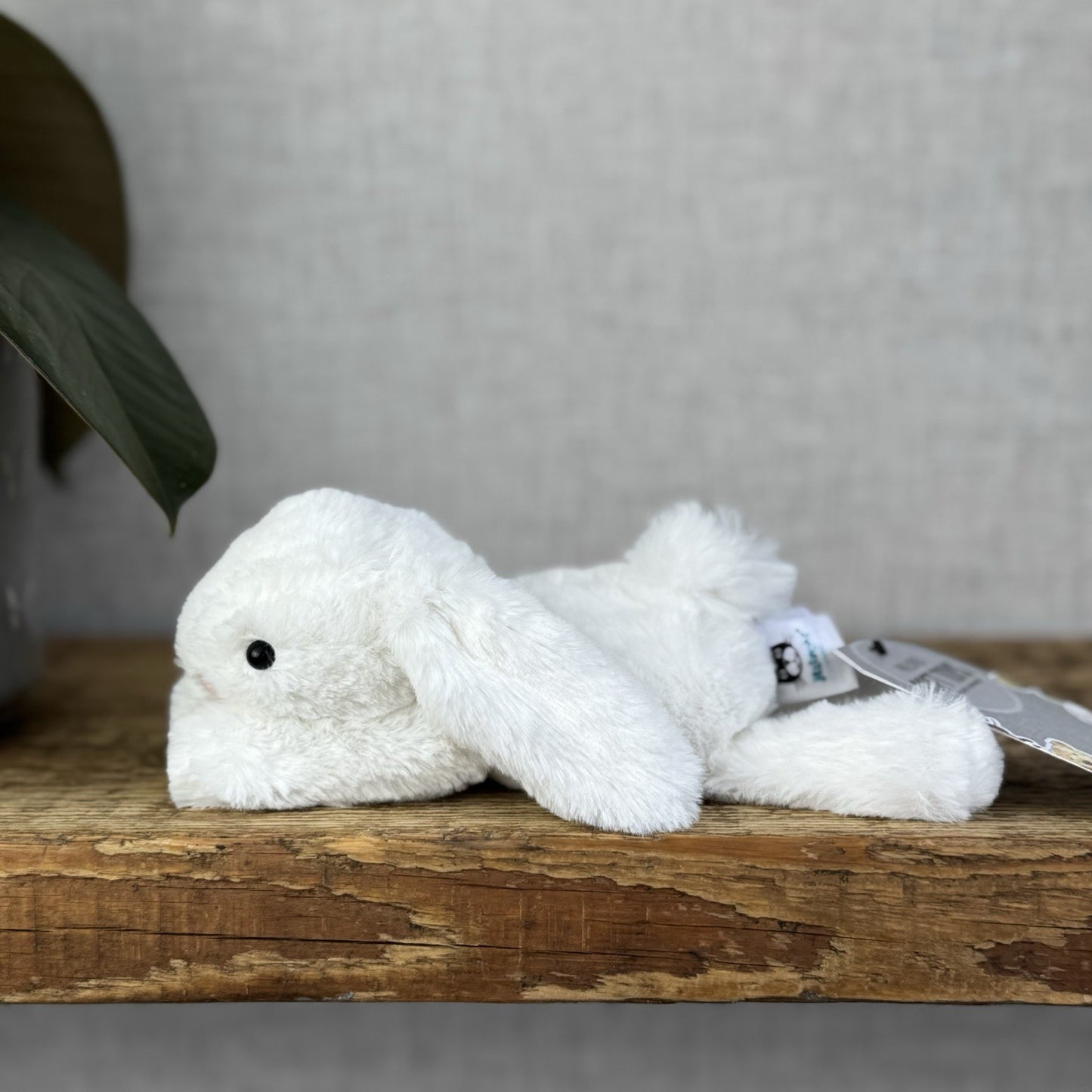 Jellycat Tiny White Smudge Bunny Rabbit - Tiny White Company Exclusive Smudge 8”