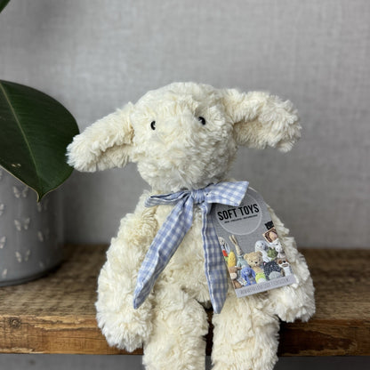 John Lewis Shushky Lamb (Jellycat Collaboration) Cream Curly Lamb Long Legs 15”