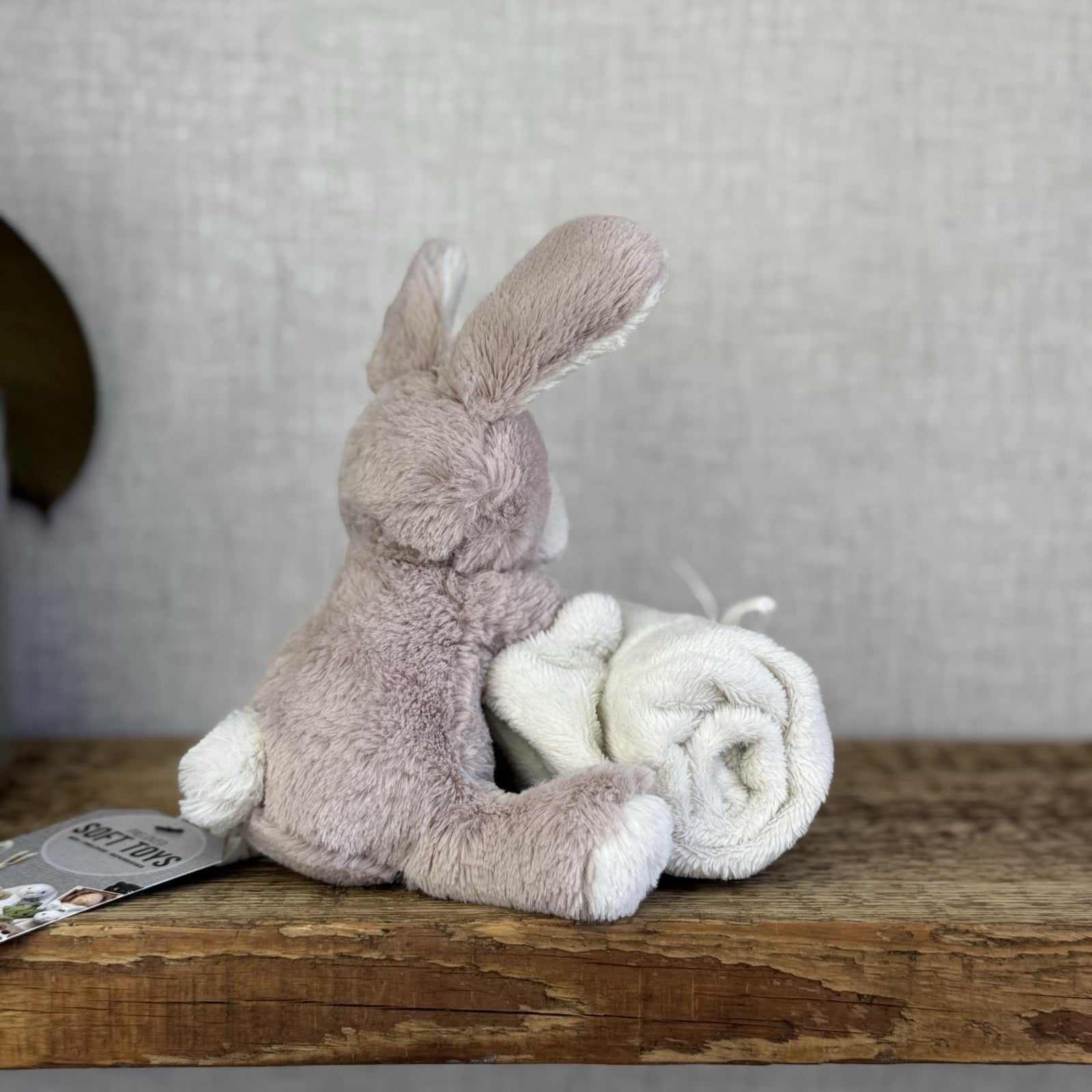 Jellycat Soppy Bunny Soother - Soft Retire Bunny Soother Rare Collectible Baby