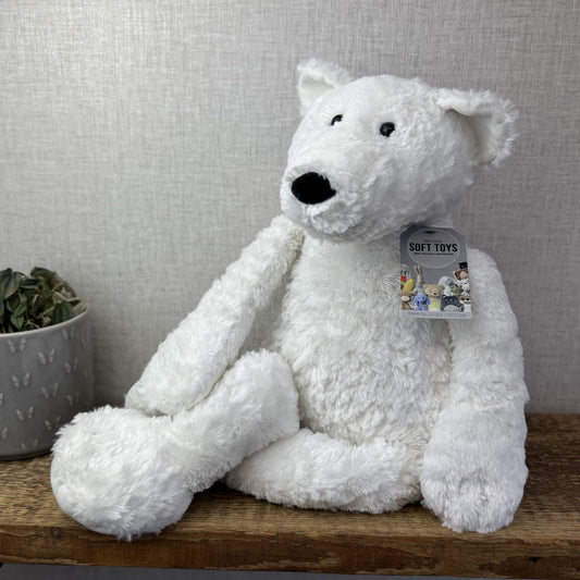 The Little White Company Huge Oscar Bear Pickles Beanie 23" (Jellycat Collab)