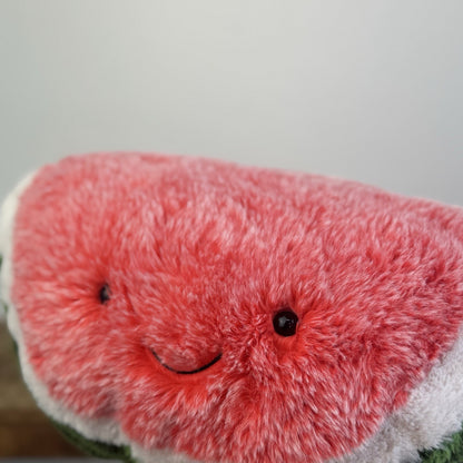 Jellycat Amuseable Watermelon - Retired First Release Medium Melon 10"