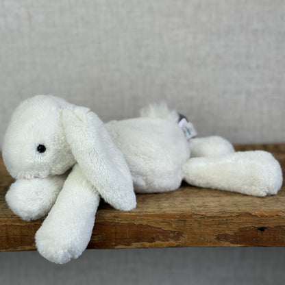 Jellycat SMALL White Smudge Bunny Rabbit - White Company White Bunny Smudge 10”