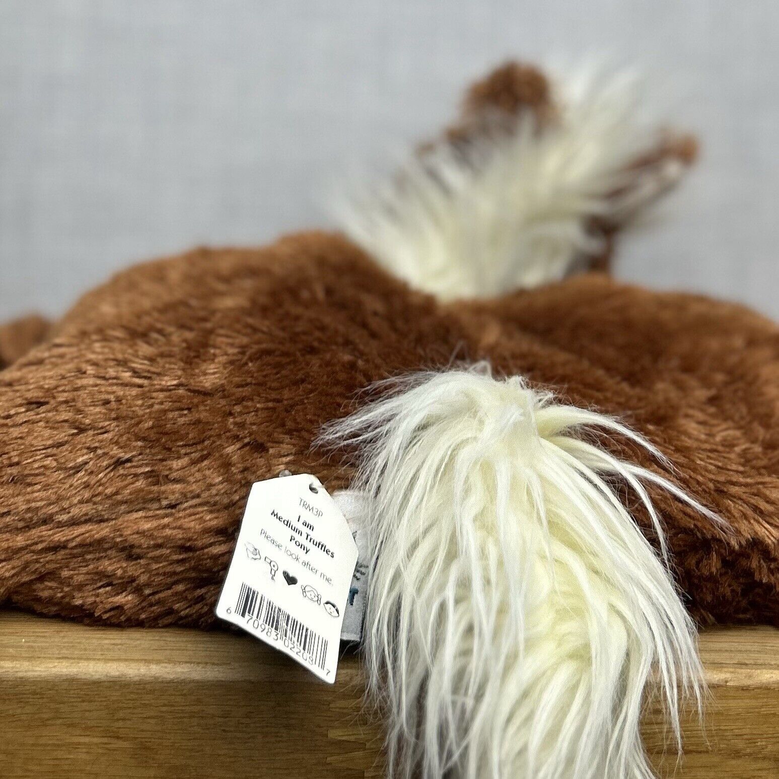 Jellycat Medium Truffle Pony - Horse Plush Soft Toy 14" Cushion Pony Plush - NWT