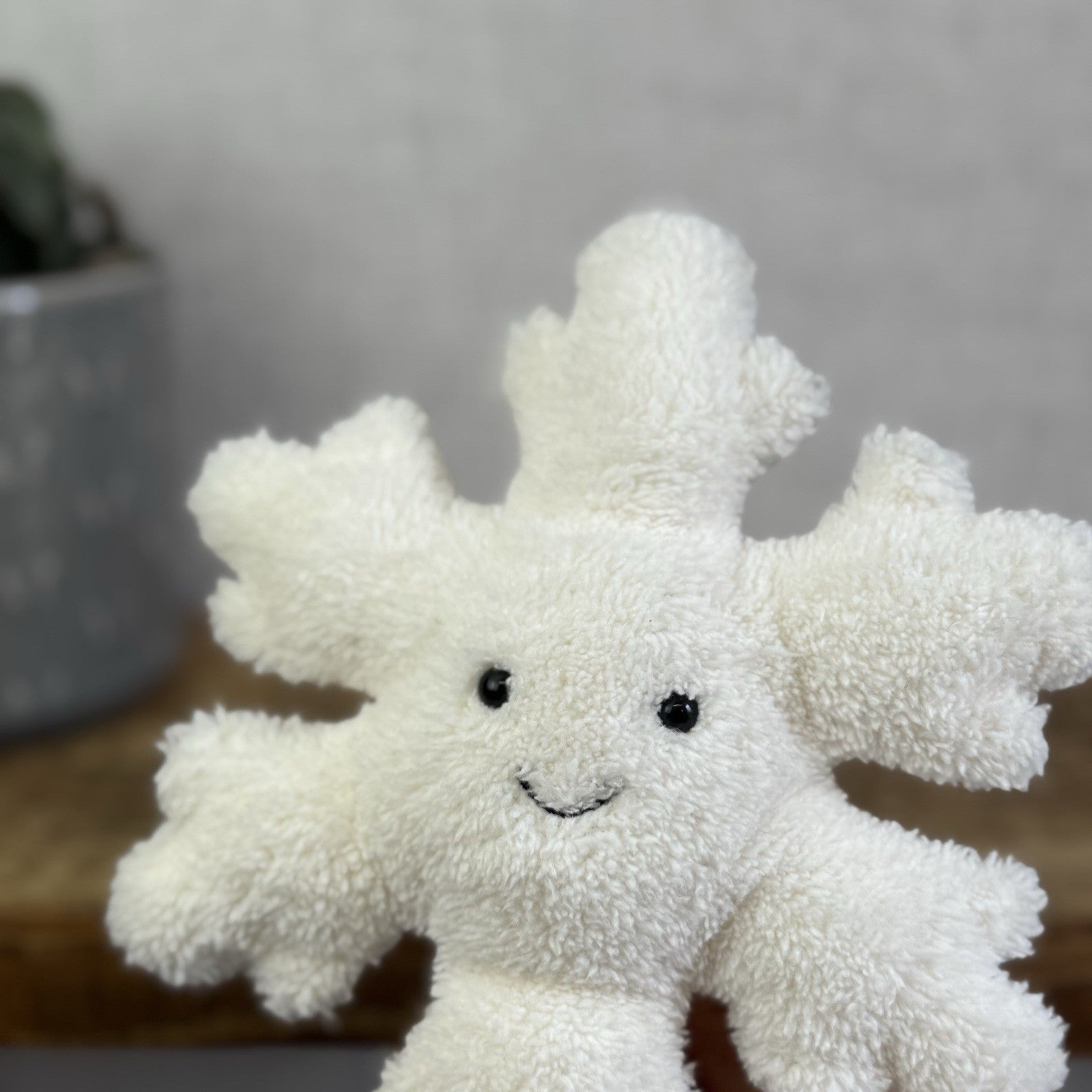 Jellycat Small Amuseable Snowflake - Small Christmas Soft Toy Retired 8"