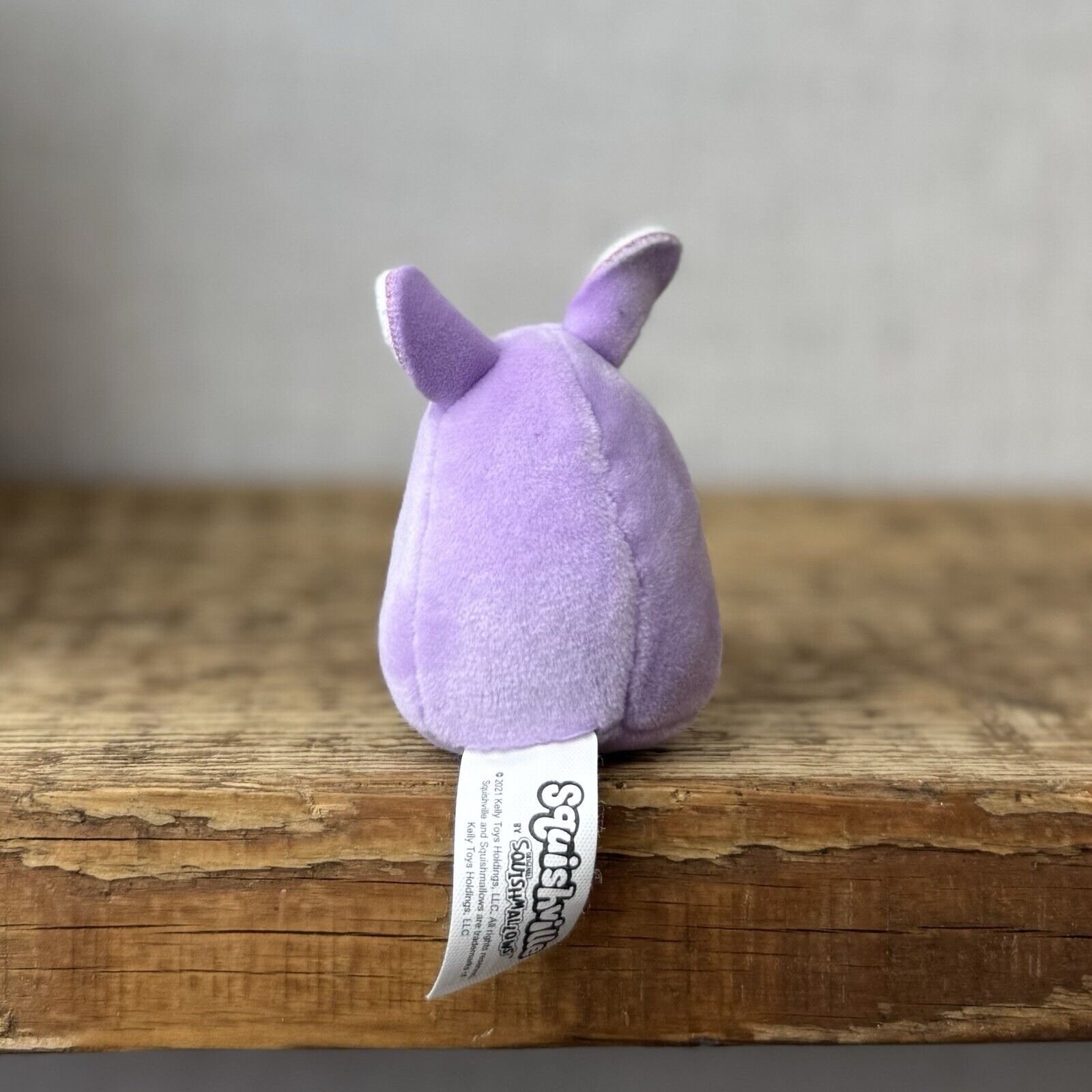 Squishmallow Squishville - Kiki Purple Kangaroo - Purple Wild Animal Squish 2”