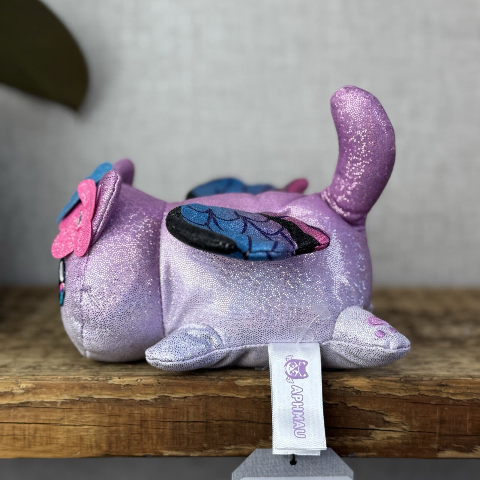 Aphmau MeeMeows - Sparkle Fairy Cat Pink/Blues - Pocket Money Pal Small Cat 5"