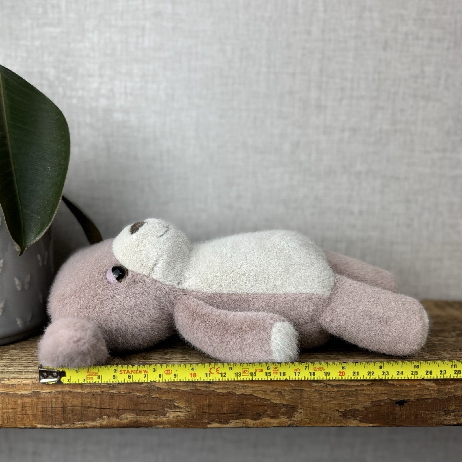 Jellycat Beepi Dog Medium Fluffy Soft Light Brown Plush Beanie With Tags 10”