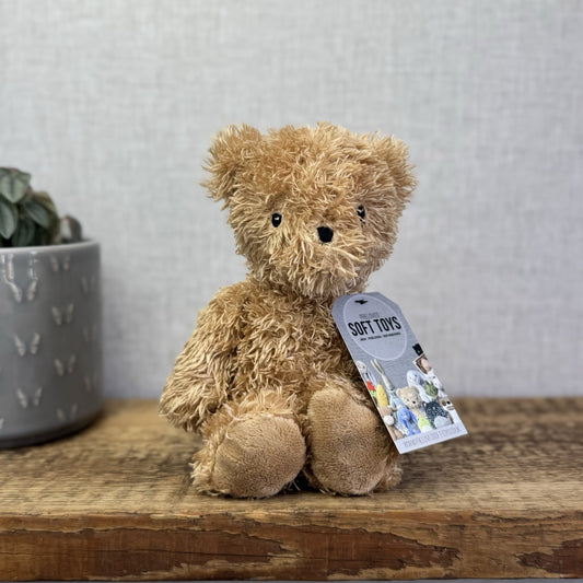 Jellycat Jellykitten Vintage Bear Chime - Raggedy Roo Golden Bear Chime NWOT