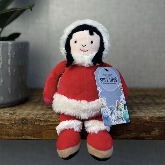 John Lewis Mrs Clause - Christmas Soft Toy Plush Beanie 8” (Jellycat Collab)