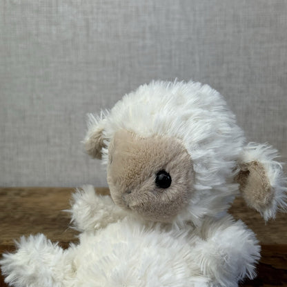 Jellycat Yummy Lamb - Small Textured Sheep Plush  Soft Toy Retired 6”