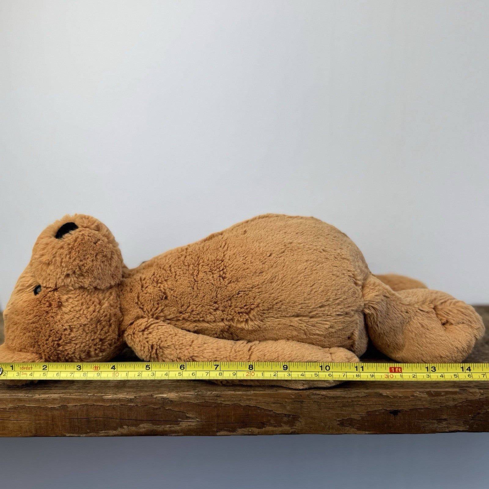 Jellycat Large Bashful Ginger Bear - Large Orange Bashful Bear Cub RARE 15"/38cm