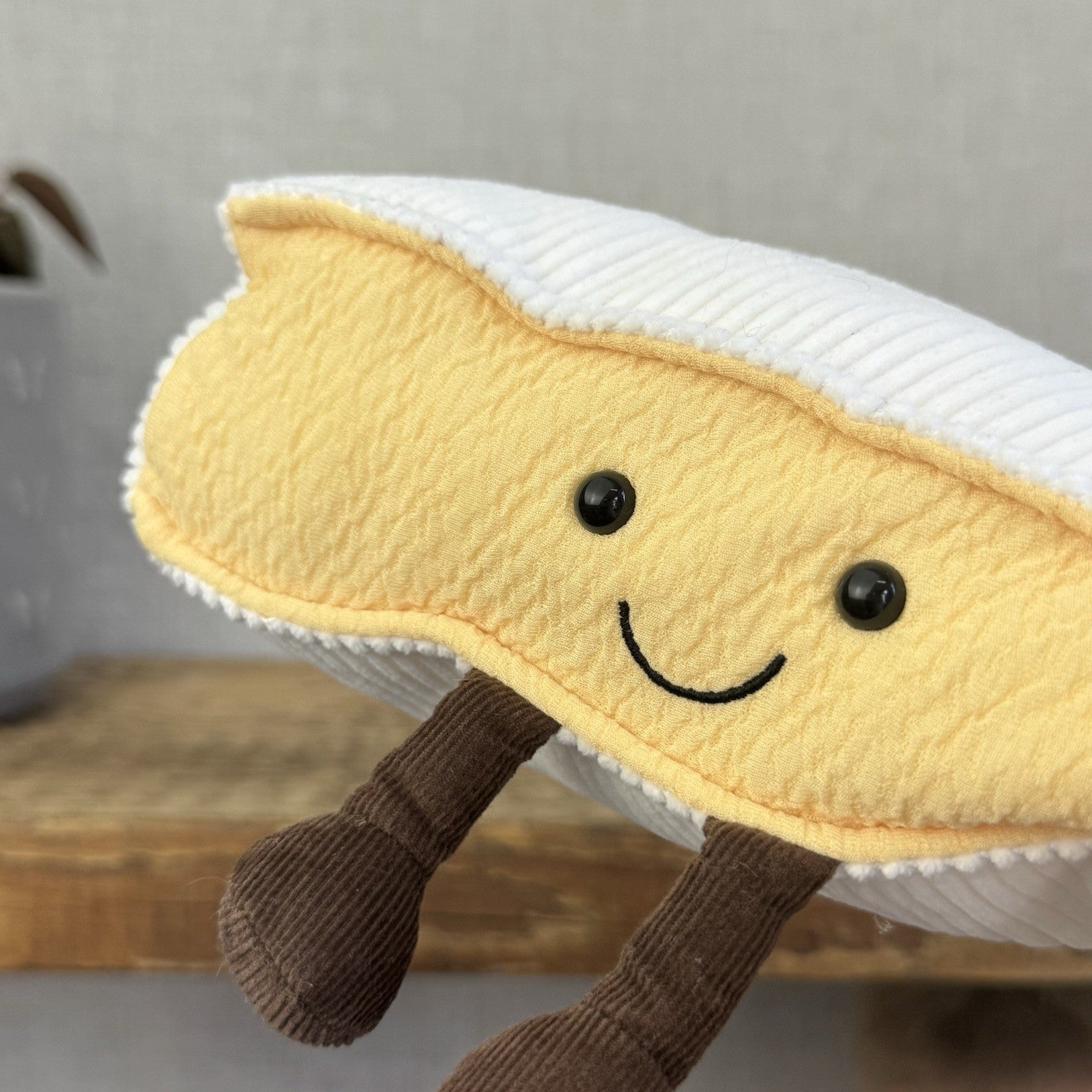 Jellycat Amuseable Brie (first Release) Cheese Original Beanie Plush NWOT (#2)