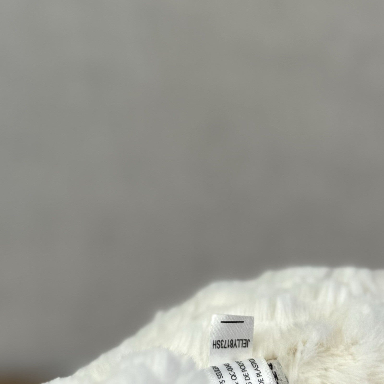 Jellycat Medium Fuddlewuddle Lamb Beige Face Textured Sheep Beanie 9"