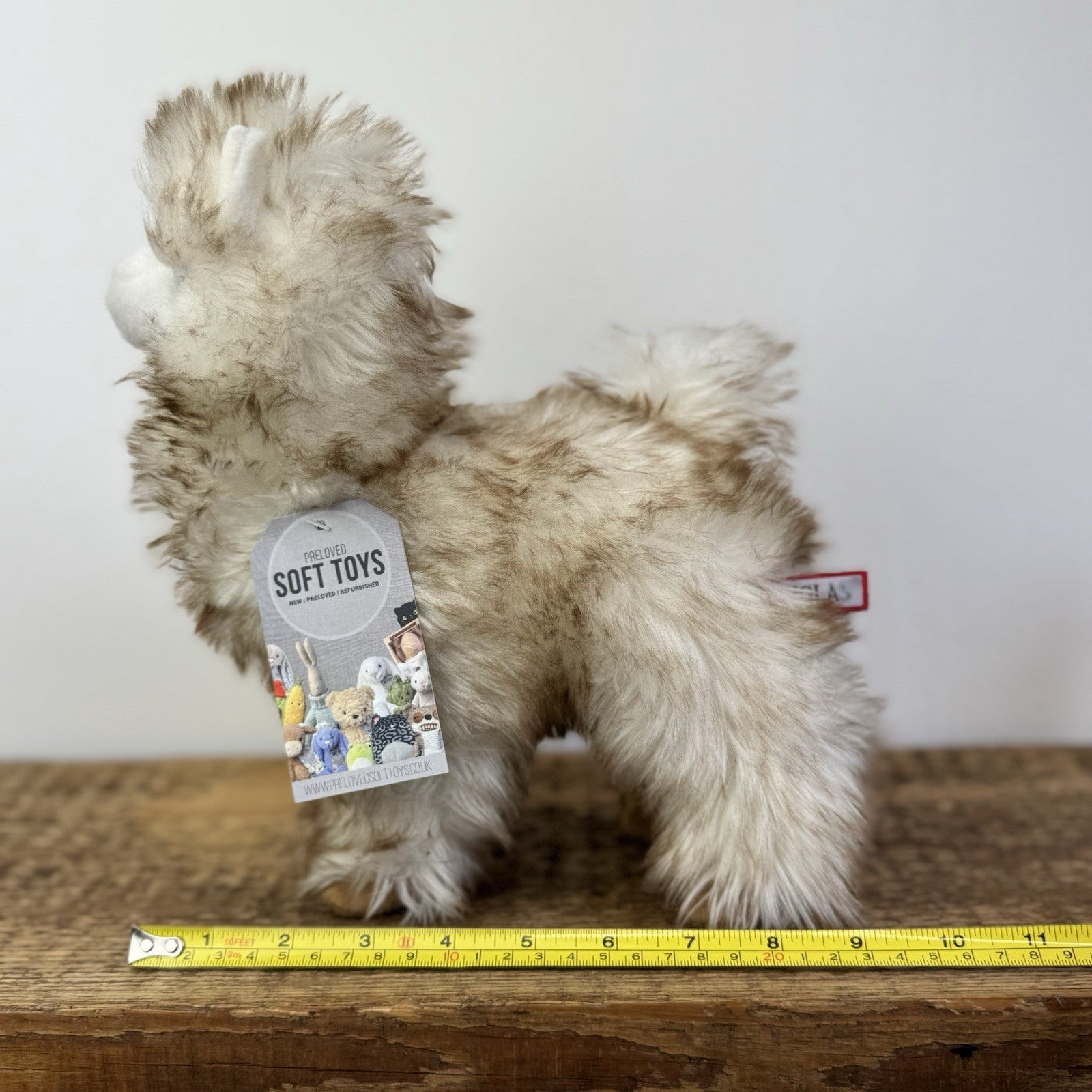 Douglas Alice Alpaca Stuffed Animal Soft Toy - Realistic Soft Toy Fluffy 10"