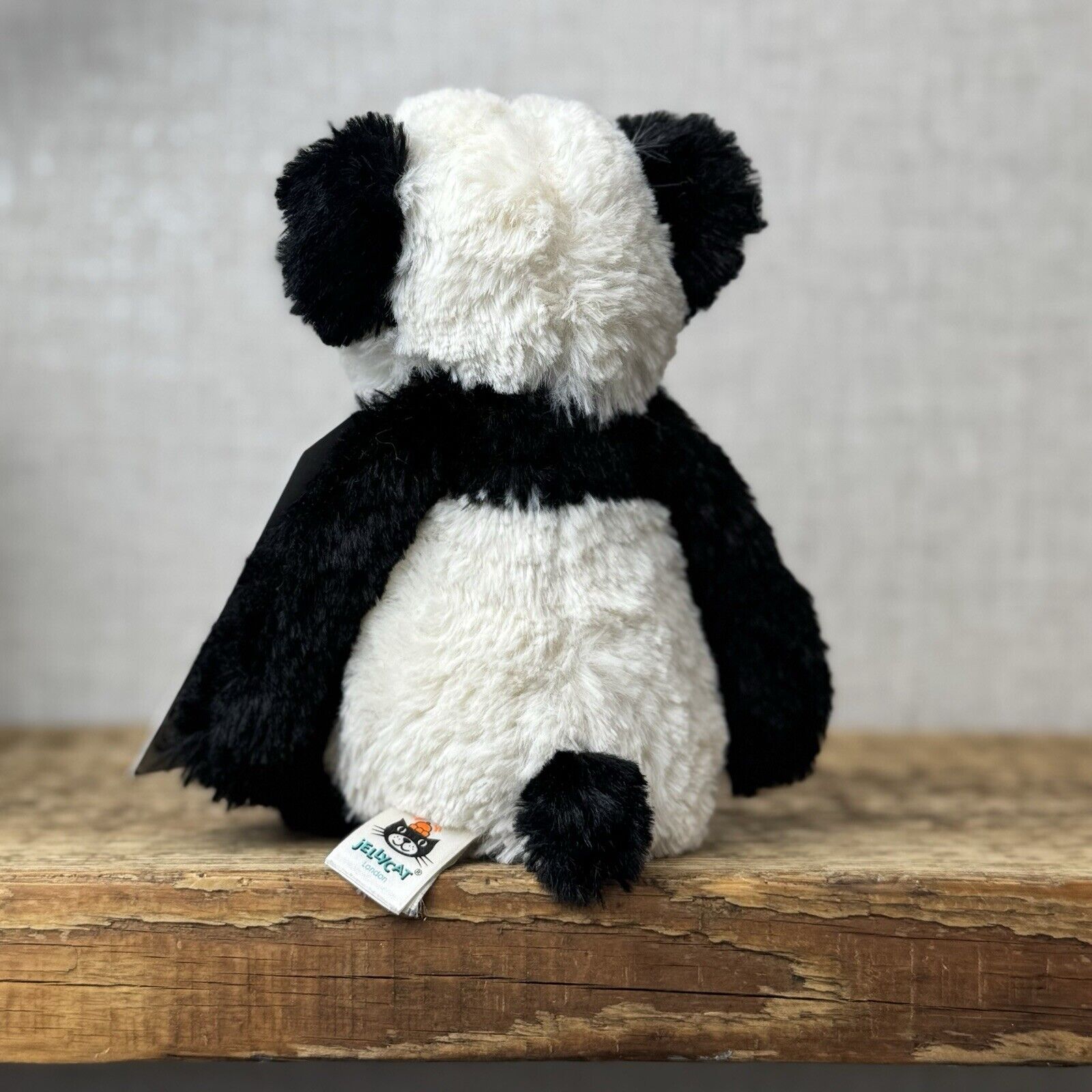 Jellycat Small Bashful Panda - Black & White Bashful Panda Bear Soft Retired 8”