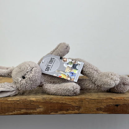 Jellycat Lil Slackajack Bunny - Tiny Vintage Mini Bunny Plush Beanie Soft Toy 8”