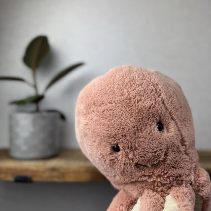 Jellycat Large Odell Octopus - Peach Large Octopus Beanie Toy Retired Pink 20”
