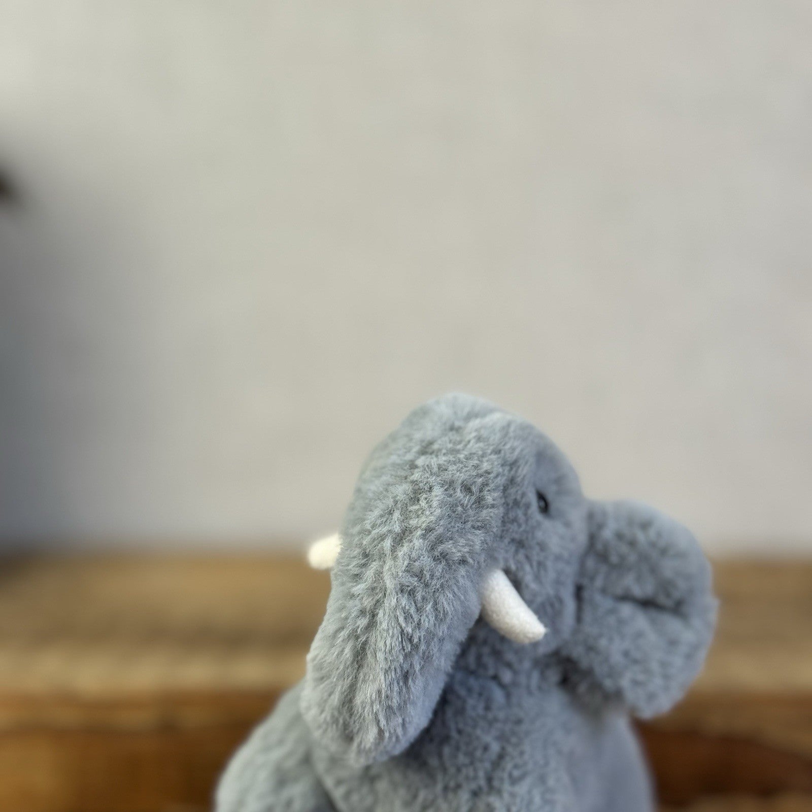 Jellycat Diddle Elephant - Tiny Grey Fluffy Elephant Plush Toy Beanie Mini 5"