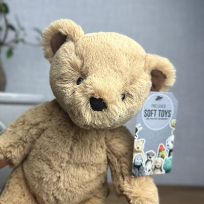 John Lewis Small Honey Bear Beanie Bear (Jellycat Collaboration) Small Size 10”