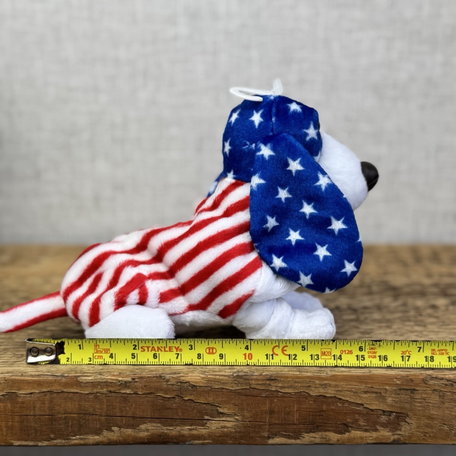 Applause Hush Puppy Proud To Be American Basset Hound Beanie New With Tags Rare