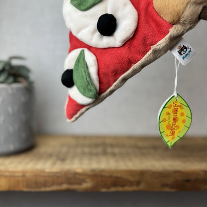 Jellycat Amuseable Slice of Pizza - Pizza Soft Toy Novelty Beanie With Tags